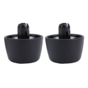 PAIRING BUMPERS HOOD CAR BLACK RUBBER LATWA WIRING 55395650AD BG  photo 10