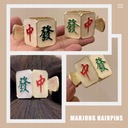 Ozdobná sponka do vlasov Mahjong v čínskom štýle Kód výrobcu CA571D3