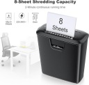 Уничтожитель бумаги для CD-карт на 8 SHEET S120-C
