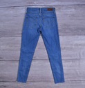 LEVIS Demi Curve Skinny Modern Rise Jeansy W23 L28 Kolor niebieski