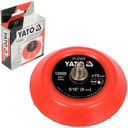 ПОЛИРОВАЛЬНАЯ ПЛАСТИНА YATO, ДИСК 75 ММ, НА ЛИПУЧКЕ, 5/16 ДЮЙМА