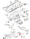 AUDI A3 8P GAUCHE EXTÉRIEUR MOULURE CONDUIT D'AIR SUR PIEDS 8E0819275A4PKphoto 10