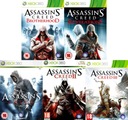 Assassin's Creed I, II, III, Brotherhood, антология Revelations для Xbox 360
