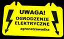 ОВчарка овчарка PLATE ВНИМАНИЕ ЭЛЕКТРИЧЕСКИЙ ЗАБОР