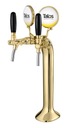 Колонка для раздачи пива DOUBLE-TAPE GOLD - CLASSIC