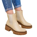 БЕЖЕВЫЕ ЖЕНСКИЕ БОТИНКИ EFEROPE 41