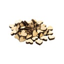 СКРЕБКИ СЕРДЦЕ ДЕРЕВЯННЫЕ 100 ШТ ДЕКУПАЖ СЕРДЦЕ ДЛЯ ДЕКОРА ФАНЕРЫ