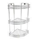 УГЛОВАЯ ПОЛКА ДЛЯ ВАННОЙ, 3 уровня