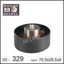 НАПРАВЛЯЮЩИЙ РОЛИК AUDI - ПОДШИПНИК NACHI