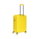 Cestovné kufre 3v1 v žltej farbe Súprava áno