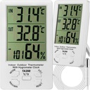 Поморочная станция погоды термометр HIGROMET ЖКД