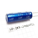 Superchodensor 10F 2,7 В 13x30 Kamcap HP-2R7
