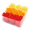 Sada 9 mydlových kvetov - Broskyňové ruže EAN (GTIN) 5055796576654
