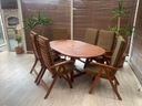 Sada nábytku záhradný stôl stoličky vankúš Oldham Hmotnosť (s balením) 95 kg