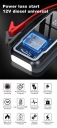 BOOSTER JUMP СТАРТЕР C-O23 ПУСКОВІ 2000A POWERBANK 16000MAH 3W1 LED (СВІТЛОДІОД)  (16878129137) фото min 13