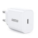 МОЩНОЕ УНИВЕРСАЛЬНОЕ СЕТЕВОЕ ЗАРЯДНОЕ УСТРОЙСТВО CHOETECH 20 Вт, БЛОК ПИТАНИЯ USB-C QC CUBE