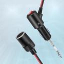 ПРОДОВЖУВАЧ ГНІЗДА ПРИКУРЮВАЧА 2M Z PRZELACZNIKIEM 15A РОЗЄМ ГНІЗДО 16AWG  (18438318721) фото min 5