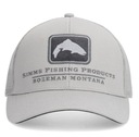 Пепельная кепка Simms Double Haul Icon Trucker