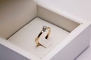 Złoty pierścionek PXD0717 - Diament Waga 150 g