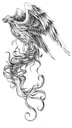 Сильная временная татуировка с орлом. Большой выбор дизайнов орла TM61.
