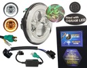 Светодиодная лампа, чипы OSRAM 7, фара ДХО, омологация