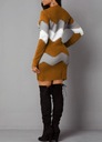 Tenké pletené šaty s jesennou dámskou módou 2023 Štýl klasický