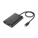 АДАПТЕР I-TEC 2 ДВОЙНОЙ ПОРТ ДИСПЛЕЯ DP USB-C 4K