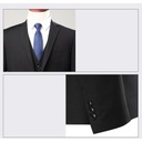 элегантный мужской костюм, комплект из 2 предметов, мужской формальный свадебный комплект