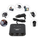 РОЗПОДІЛЮВАЧ ГНІЗДА ПРИКУРЮВАЧА ЗАРЯДНИЙ ПРИСТРІЙ АВТОМОБІЛЬНА USB-C USB QC 120W  (17840795600) фото min 9