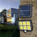 Светодиодный садовый светильник на солнечных батареях с датчиком движения и сумерек