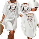 ПАРЕО ПЛЯЖНОЕ ПЛАТЬЕ ДЛИННАЯ ТУНИКА БОХО ПЛЯЖНЫЙ ЧЕХОЛ ДЛЯ КУПАЛЬНИКА