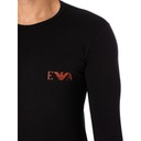 Pánske tričko s dlhým rukávom Emporio armani 111023 3F715 čierne Pohlavie Výrobok pre mužov