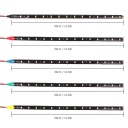 БІЛИЙ РЕМІНЬ LED (СВІТЛОДІОД) 12V DO АВТОМОБІЛЯ ЕЛАСТИЧНИЙ ВОДОСТІЙКИЙ СВІТЛА DO ЇЗДИ ДЕННИЙ  фото 7