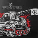 Tričko World of Tanks paródia s tankom tank ako darček Veľkosť XL
