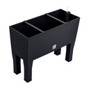 Ящик для цветочных горшков RATO DRTC600H, система ножек Антрацит