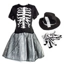 ПЛАТЬЕ КОСТЮМ BONEBODY ХЭЛЛОУИН КАРНАВАЛ 2 3 4