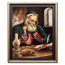 Портрет еврея с евреем монет, к счастью