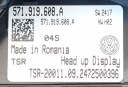 HEAD-UP HUD VW TIGUAN 3 CT 571 571919608A  фото 15