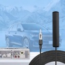 12V АНТЕНА АВТОМОБІЛЬНА ВНУТРІШНЯ РАДІОСТАНЦІЯ DO РАДІО УНІВЕРСАЛЬНЕ FM/AM 5M  (18641209641) фото min 12
