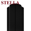 Sztacheta metalowa-STELLA CZARNY matDŁUGOŚĆ 2,03 m