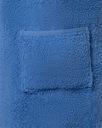 Килт для бассейна и сауны СПА, полотенце-парео, 100% хлопок, застежка-кнопка - синий