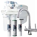 SYSTEM ODWRÓCONEJ OSMOZY RO7 Z PIĘKNĄ BATERIĄ 4 DROŻNĄ