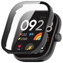 ЗАЩИТНЫЙ ЧЕХОЛ + ЗАКАЛЕННОЕ СТЕКЛО 2В1 ДЛЯ XIAOMI REDMI WATCH 4 - ЧЕРНЫЙ