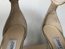 JIMMY CHOO - krásne -BROKATOVÁ- koža - NA PÁRTY - 36 - Druh podpätku ihličkový