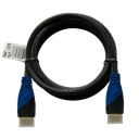 Кабель HDMI-HDMI Full HD 2м 3D плетеный 1.4b