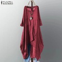 Šaty dámske nepravidelné slnečné šaty ZANZ Kaftan Pohlavie Výrobok pre ženy