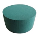 ФЛОРИСТИЧЕСКАЯ ГУБКА ВЛАЖНЫЙ ЦИЛИНДР ЖИВЫЕ ЦВЕТЫ 14см