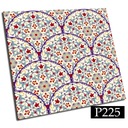 Самоклеящаяся плитка ПВХ 25см с рисунком Мандала