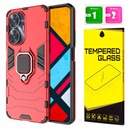 ETUI PANCERNE RING CASE OBUDOWA PLECKI UCHWYT SZKŁO 9H do Realme C55