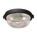 PLAFON LED LAMPA SUFITOWA ZEWNĘTRZNA GARAZOWA CZARNA 1xE27 IP65
